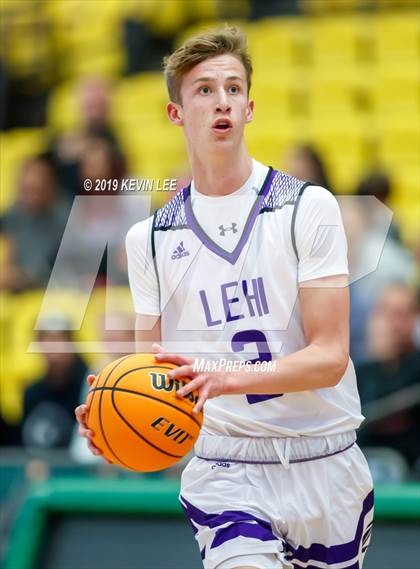 Thumbnail 2 in Springville vs. Lehi (Utah Valley Tip-Off Classic) photogallery.