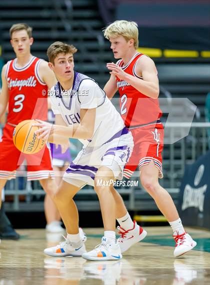 Thumbnail 1 in Springville vs. Lehi (Utah Valley Tip-Off Classic) photogallery.