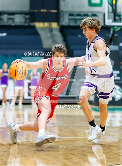 Thumbnail 3 in Springville vs. Lehi (Utah Valley Tip-Off Classic) photogallery.