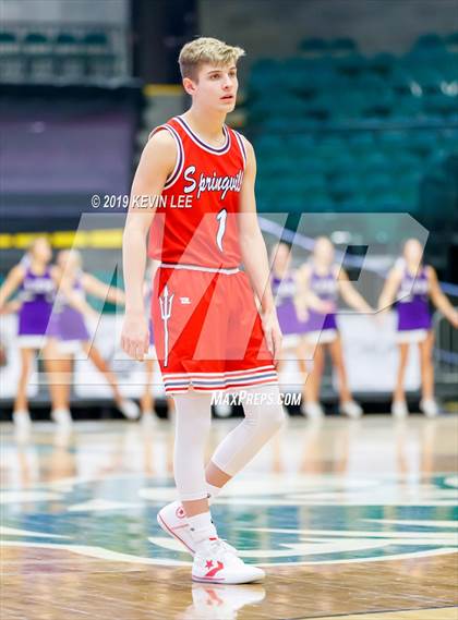 Thumbnail 2 in Springville vs. Lehi (Utah Valley Tip-Off Classic) photogallery.