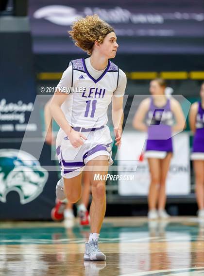 Thumbnail 3 in Springville vs. Lehi (Utah Valley Tip-Off Classic) photogallery.