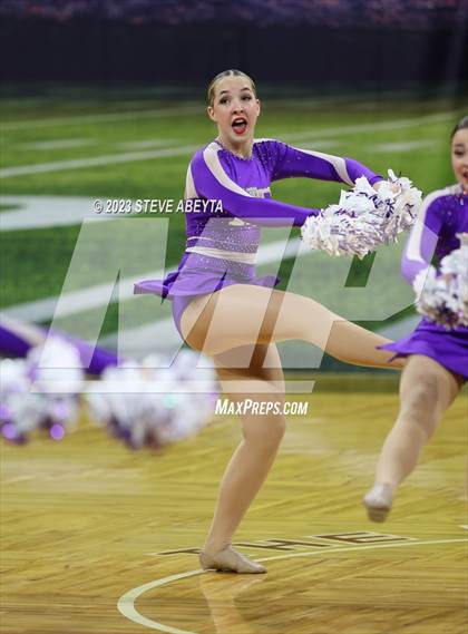 Thumbnail 2 in Holy Family CHSAA Spirit Poms photogallery.