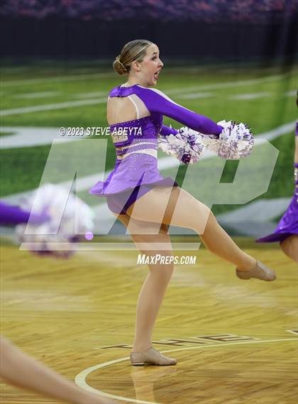 Thumbnail 1 in Holy Family CHSAA Spirit Poms photogallery.