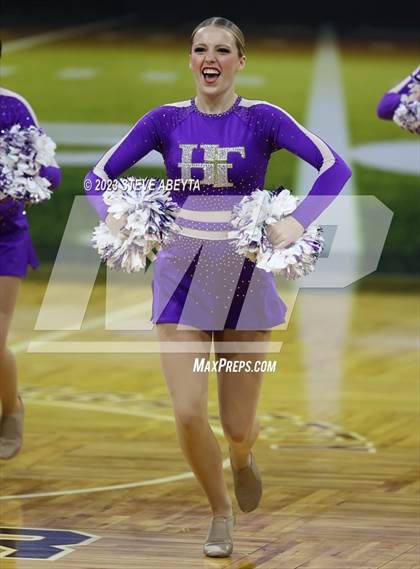 Thumbnail 1 in Holy Family CHSAA Spirit Poms photogallery.