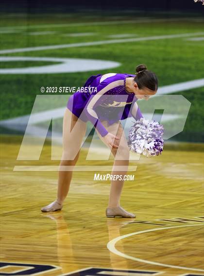 Thumbnail 2 in Holy Family CHSAA Spirit Poms photogallery.