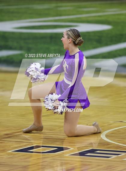 Thumbnail 3 in Holy Family CHSAA Spirit Poms photogallery.