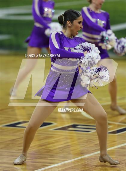 Thumbnail 2 in Holy Family CHSAA Spirit Poms photogallery.