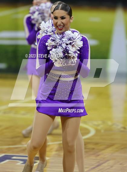 Thumbnail 3 in Holy Family CHSAA Spirit Poms photogallery.