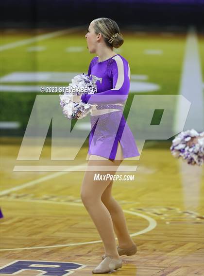 Thumbnail 1 in Holy Family CHSAA Spirit Poms photogallery.
