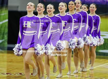 Thumbnail 1 in Holy Family CHSAA Spirit Poms photogallery.