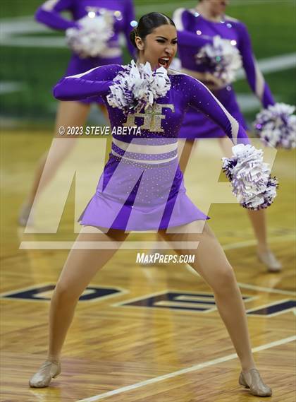 Thumbnail 1 in Holy Family CHSAA Spirit Poms photogallery.