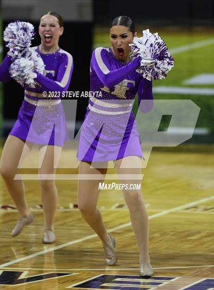 Thumbnail 2 in Holy Family CHSAA Spirit Poms photogallery.