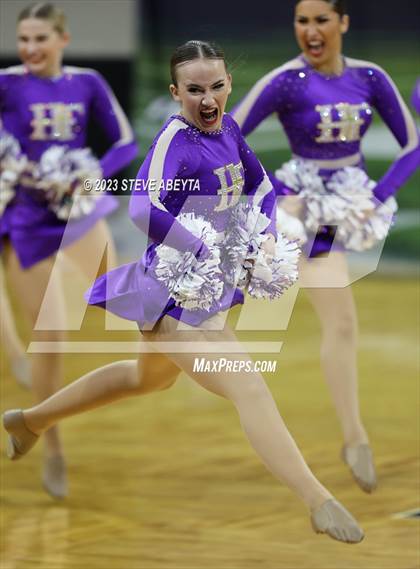 Thumbnail 1 in Holy Family CHSAA Spirit Poms photogallery.