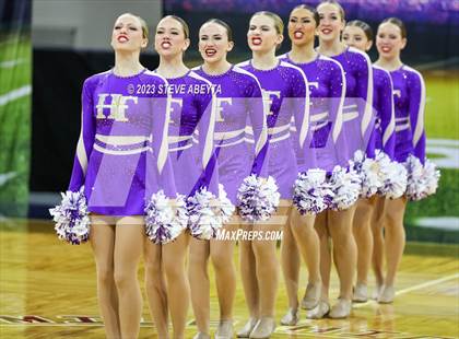 Thumbnail 2 in Holy Family CHSAA Spirit Poms photogallery.