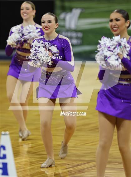 Thumbnail 1 in Holy Family CHSAA Spirit Poms photogallery.