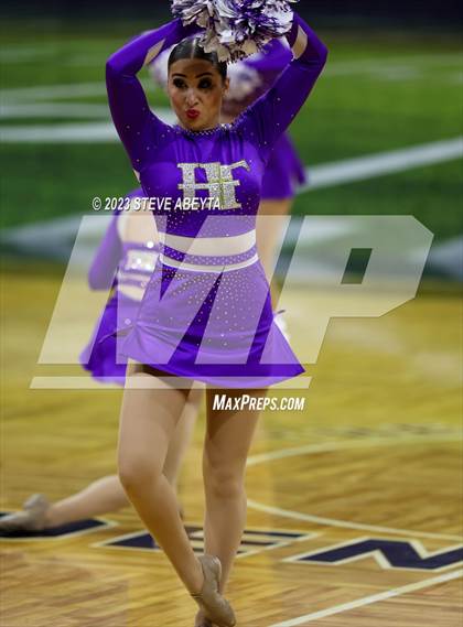 Thumbnail 2 in Holy Family CHSAA Spirit Poms photogallery.
