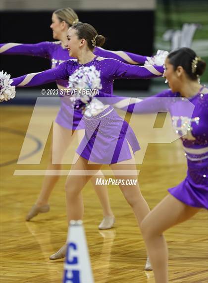Thumbnail 2 in Holy Family CHSAA Spirit Poms photogallery.