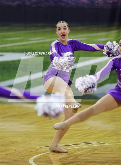 Thumbnail 3 in Holy Family CHSAA Spirit Poms photogallery.