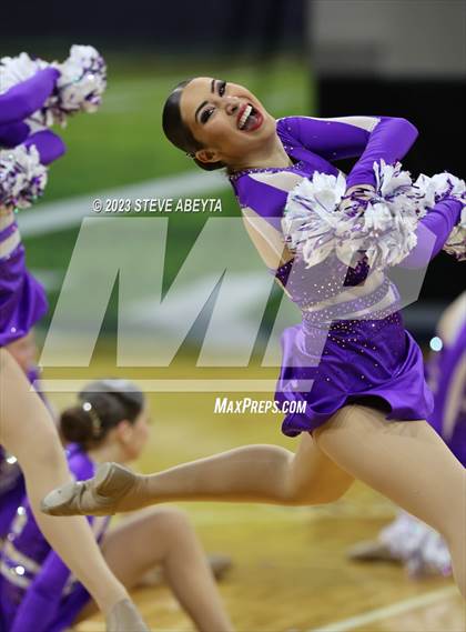 Thumbnail 2 in Holy Family CHSAA Spirit Poms photogallery.