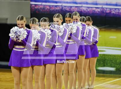 Thumbnail 3 in Holy Family CHSAA Spirit Poms photogallery.
