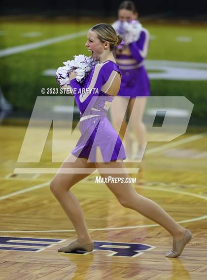 Thumbnail 1 in Holy Family CHSAA Spirit Poms photogallery.