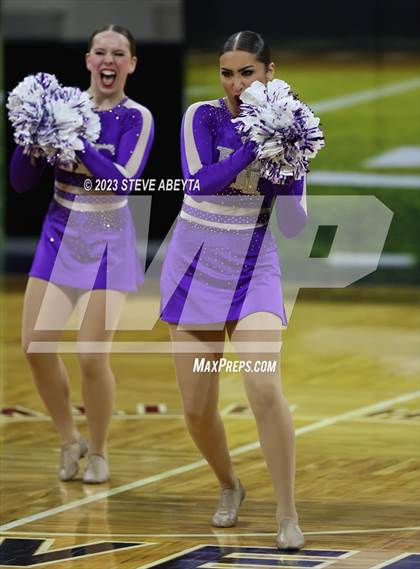 Thumbnail 1 in Holy Family CHSAA Spirit Poms photogallery.
