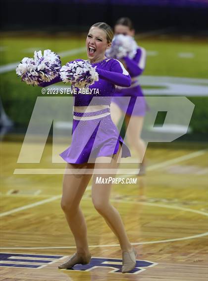 Thumbnail 3 in Holy Family CHSAA Spirit Poms photogallery.
