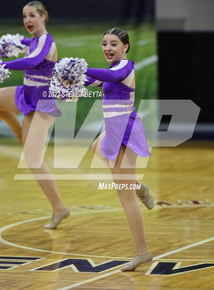 Thumbnail 2 in Holy Family CHSAA Spirit Poms photogallery.