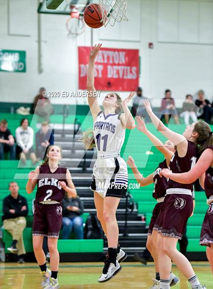 Thumbnail 3 in Spring Creek vs. Elko (NIAA 3A Northern Quarterfinals) photogallery.