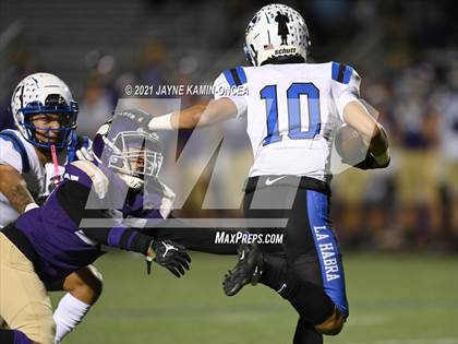 Thumbnail 3 in La Habra @ Valencia (CIF SS D5 Playoff) photogallery.