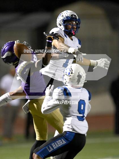 Thumbnail 3 in La Habra @ Valencia (CIF SS D5 Playoff) photogallery.