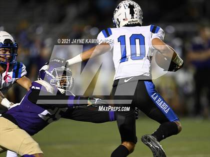Thumbnail 1 in La Habra @ Valencia (CIF SS D5 Playoff) photogallery.
