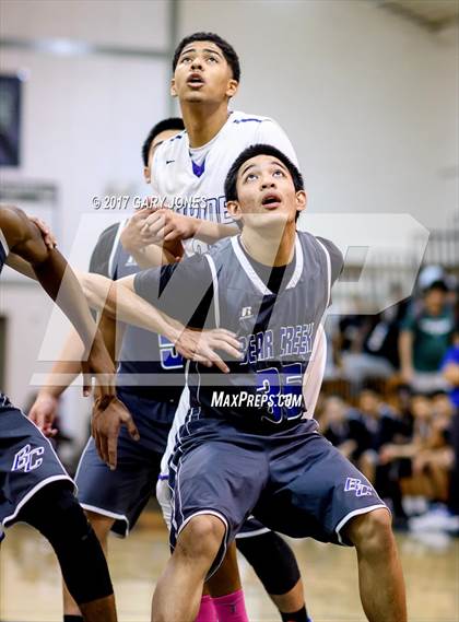 Thumbnail 3 in Bear Creek vs. Bradshaw Christian (NIKE Elk Grove vs. Stockton Challenge) photogallery.