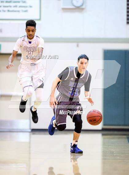 Thumbnail 2 in Bear Creek vs. Bradshaw Christian (NIKE Elk Grove vs. Stockton Challenge) photogallery.