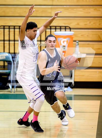 Thumbnail 1 in Bear Creek vs. Bradshaw Christian (NIKE Elk Grove vs. Stockton Challenge) photogallery.