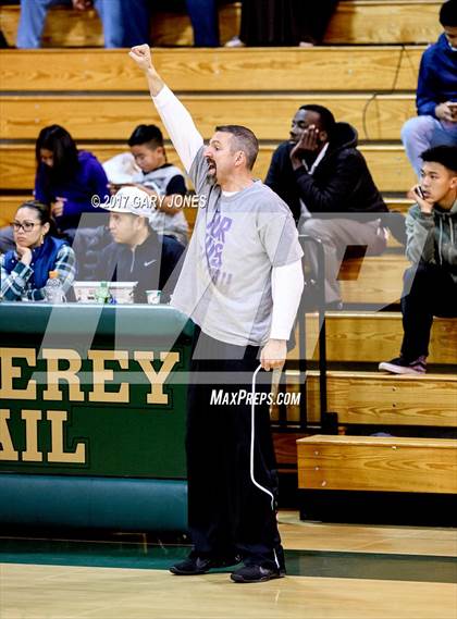 Thumbnail 3 in Bear Creek vs. Bradshaw Christian (NIKE Elk Grove vs. Stockton Challenge) photogallery.