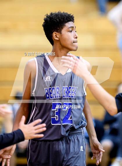 Thumbnail 1 in Bear Creek vs. Bradshaw Christian (NIKE Elk Grove vs. Stockton Challenge) photogallery.