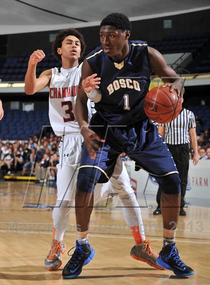 Thumbnail 2 in St. John Bosco vs. Chaminade (CIF SS DIV 3A Final) photogallery.