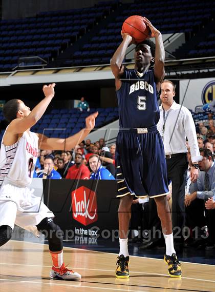 Thumbnail 1 in St. John Bosco vs. Chaminade (CIF SS DIV 3A Final) photogallery.