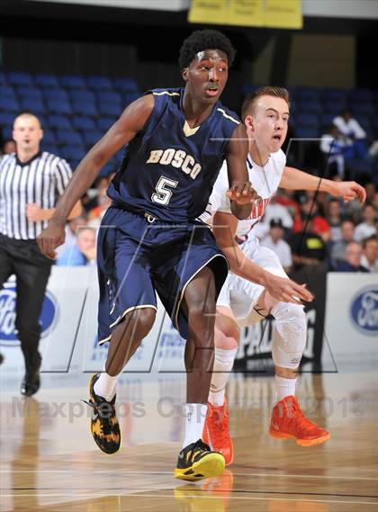 Thumbnail 2 in St. John Bosco vs. Chaminade (CIF SS DIV 3A Final) photogallery.