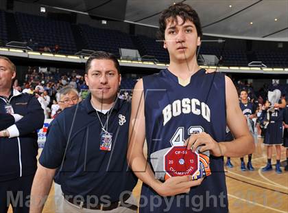 Thumbnail 1 in St. John Bosco vs. Chaminade (CIF SS DIV 3A Final) photogallery.