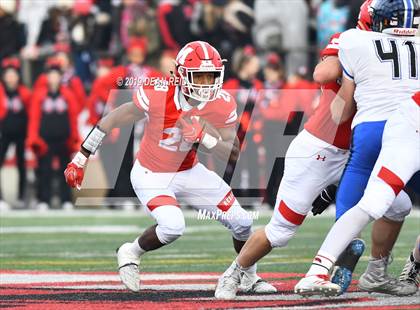 Thumbnail 2 in Lincoln-Way East vs Marist (IHSA Class 8A Semifinal) photogallery.
