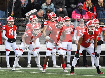 Thumbnail 2 in Lincoln-Way East vs Marist (IHSA Class 8A Semifinal) photogallery.