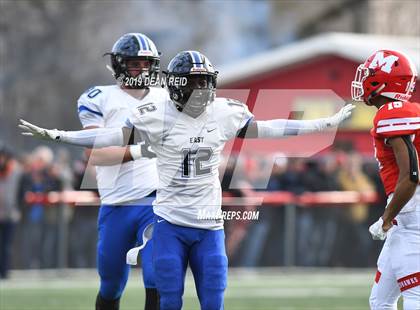 Thumbnail 1 in Lincoln-Way East vs Marist (IHSA Class 8A Semifinal) photogallery.