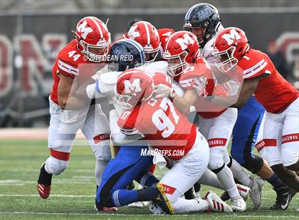 Thumbnail 2 in Lincoln-Way East vs Marist (IHSA Class 8A Semifinal) photogallery.