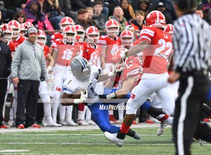 Thumbnail 2 in Lincoln-Way East vs Marist (IHSA Class 8A Semifinal) photogallery.