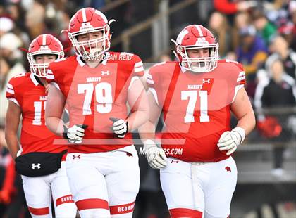 Thumbnail 3 in Lincoln-Way East vs Marist (IHSA Class 8A Semifinal) photogallery.