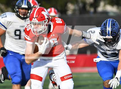 Thumbnail 2 in Lincoln-Way East vs Marist (IHSA Class 8A Semifinal) photogallery.