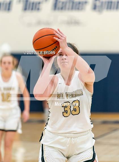 Thumbnail 2 in Mt. Vernon vs Roncalli (IHSAA 4A Regional semi-final) photogallery.