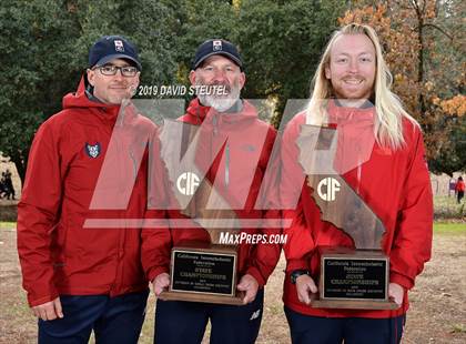 Thumbnail 2 in CIF State Cross Country Championships (Boys Awards) photogallery.